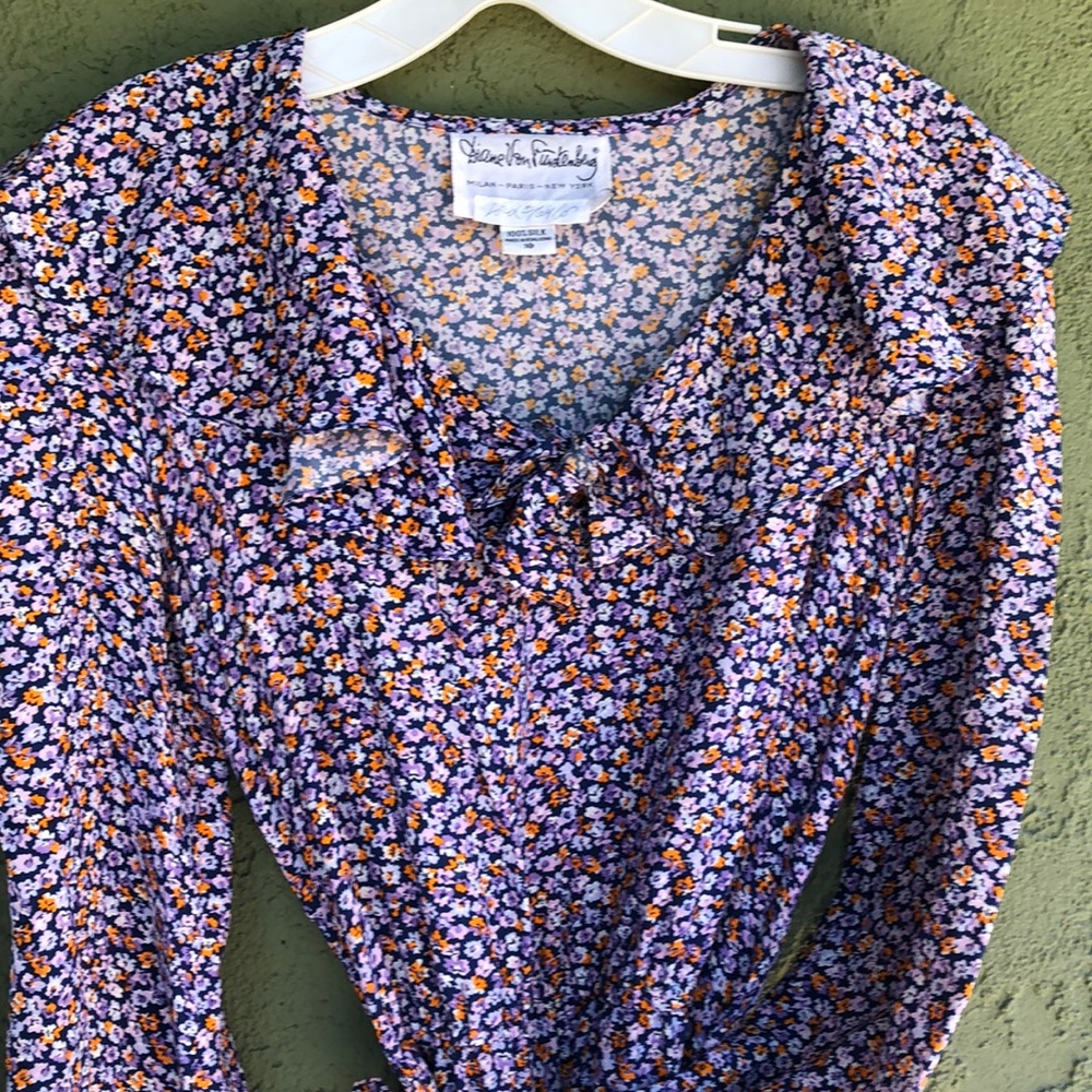 Diane von Furstenberg 👗Vintage silk dress
